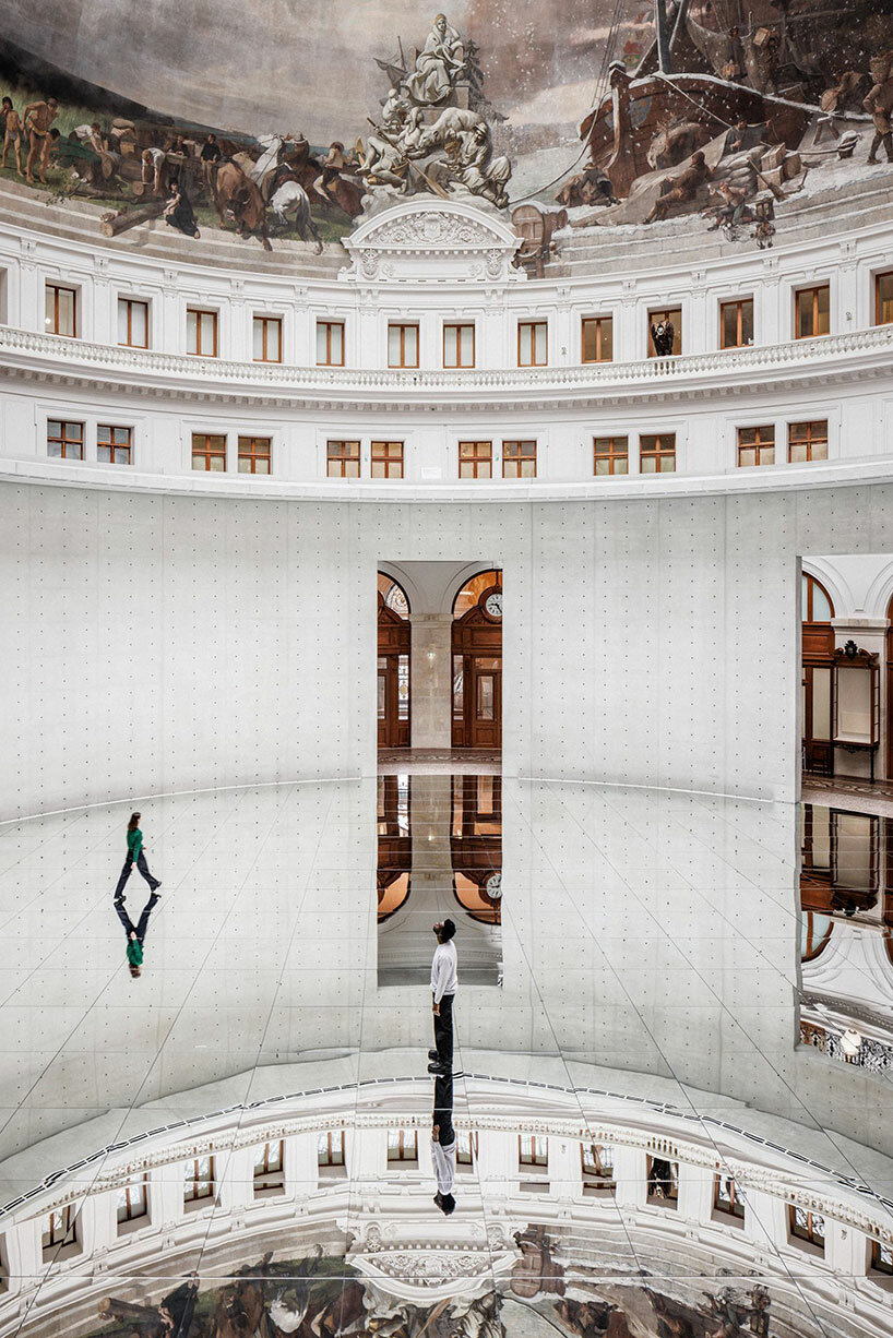 Kimsooja s Vast Mirror Installation Transforms Bourse De Commerce Into Kimsooja s Vast Mirror Installation Transforms Bourse De Commerce Into