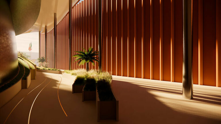 kuwait unveils 'visionary lighthouse' expo 2025 osaka pavilion designed