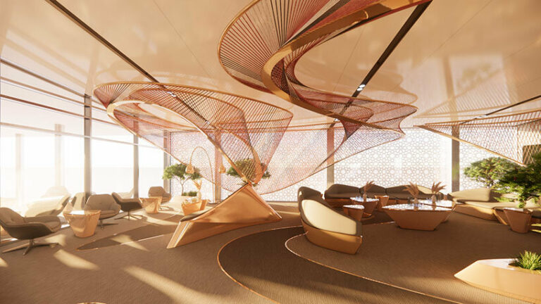 kuwait unveils 'visionary lighthouse' expo 2025 osaka pavilion designed