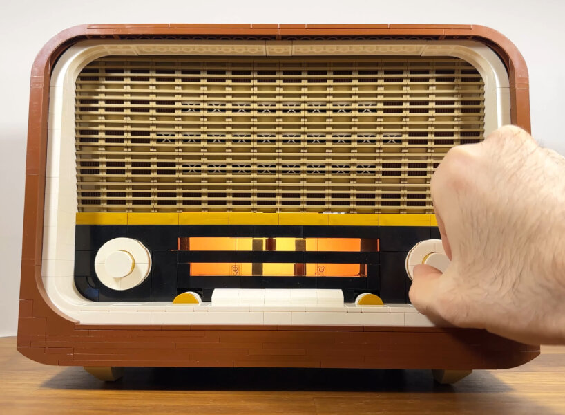 lego vintage radio dimexart