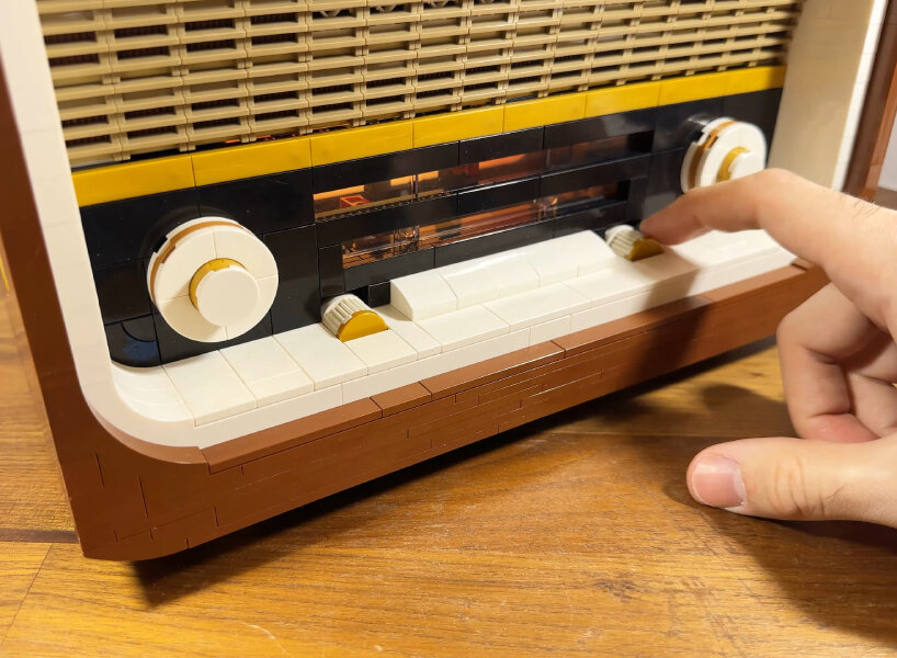 lego vintage radio dimexart