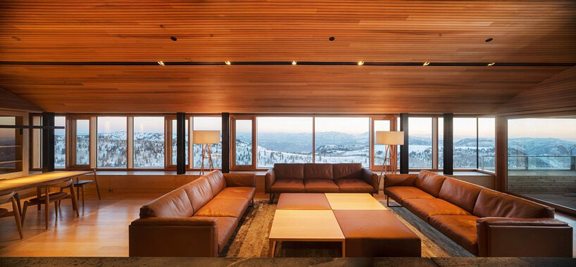 mackay-lyons sweetapple architects perches a unique mountain home at 9,000 feet