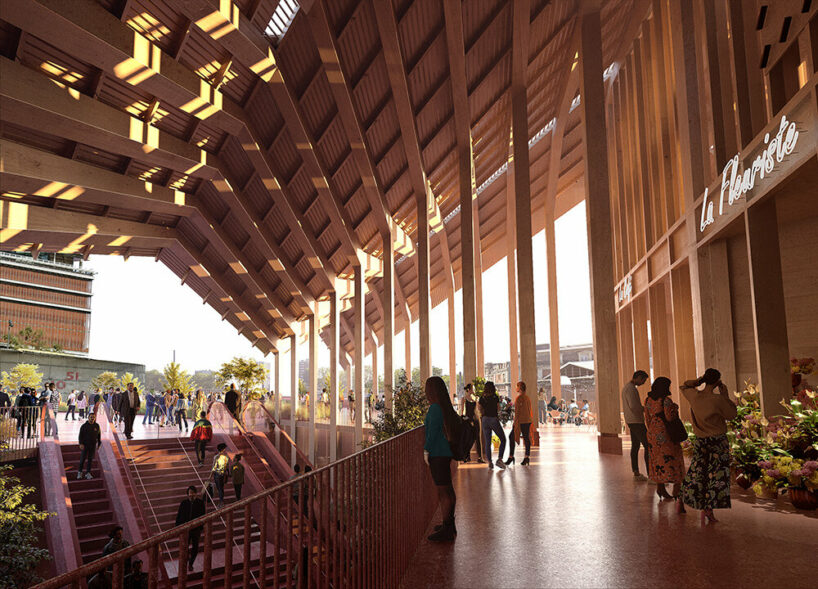 BIG and A+ Architecture envision 12,000 sqm Marengo intermodal hub in Toulouse