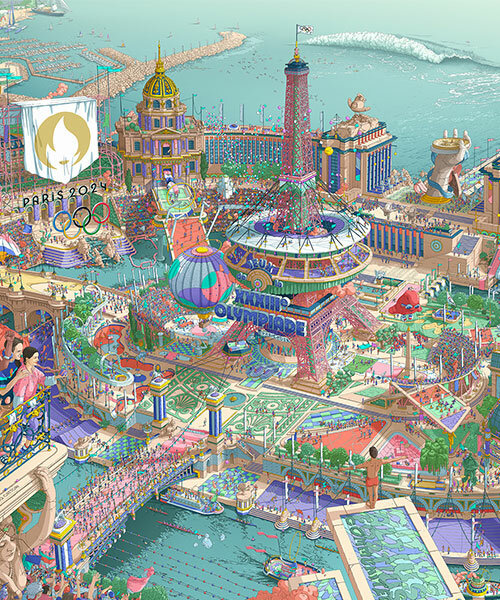 paris 2024 reveals intricate posters celebrating olympic and paralympic games