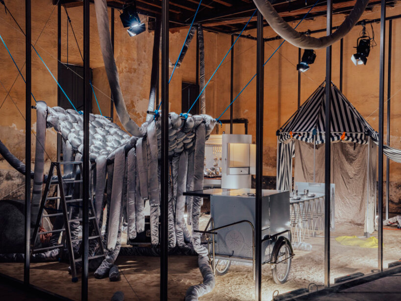 Diorama 2084 instalasi masa depan Milan Design Week 2024
