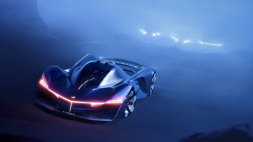 alpine alpenglow hydrogen hypercar