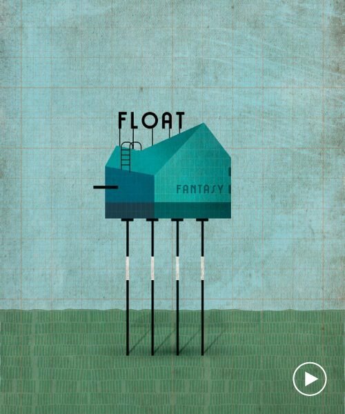 federico babina’s architectural enigmas whisper gentle tales as they sway in ARCHITELLER