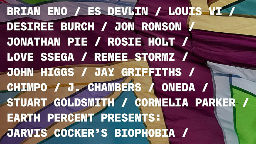 brian eno, es devlin, jeremy deller, and more form climate and social justice collective