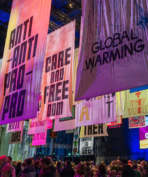 brian eno, es devlin, jeremy deller, and more form climate and social justice collective