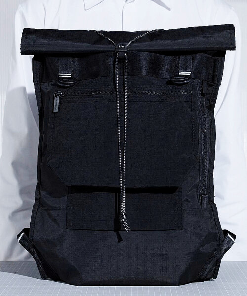 circular and recyclable FREITAG backpack is only made of one material, from fabric to straps