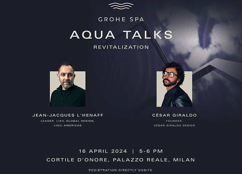 GROHE SPA crafts a water sanctuary at palazzo reale during milan design week 2024