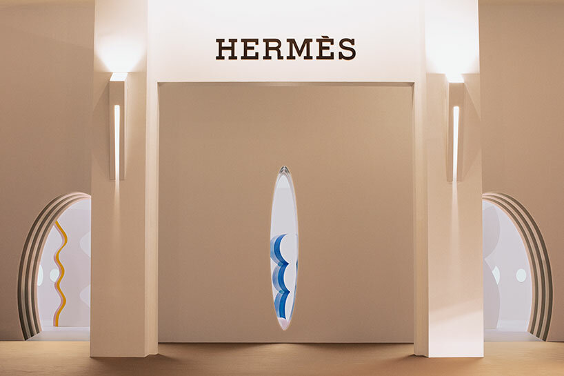 Hermès cut collection debuts in erin o'keefe's sculptural world at watches and wonders