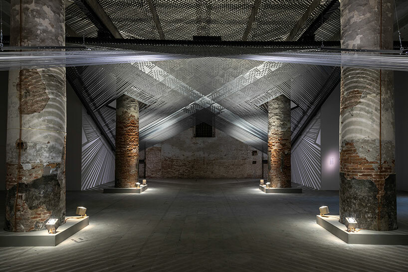 mataaho collective's installation pays tribute to traditional māori weaving at venice biennale