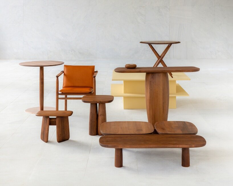 interview: naoto fukasawa handcarves tactile wooden furniture for milan design week