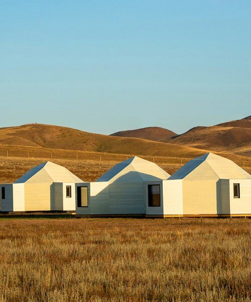 grassland community center in china adapts traditional mongolian ger for sustainable living