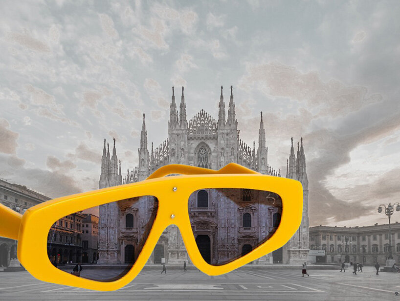 egyptian brand nile eyewear debuts sunburst sunglasses at milan design week 2024