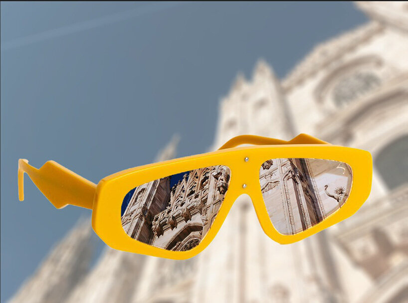 egyptian brand nile eyewear debuts sunburst sunglasses at milan design week 2024