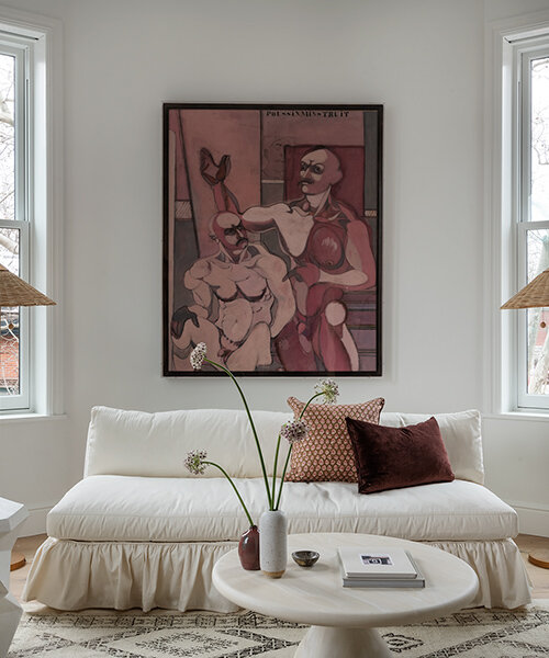 exhibition inspired by ukrainian artist john graham occupies his own brooklyn heights home