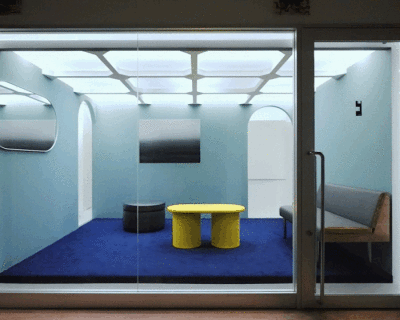 naoshi kondo studio crafts a versatile sliding office space in kyoto