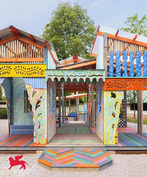 sol calero builds gathering place inspired by latin american motifs for venice art biennale