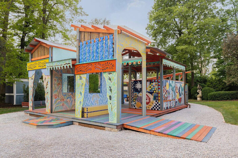 sol calero builds gathering place inspired by latin american motifs for venice art biennale
