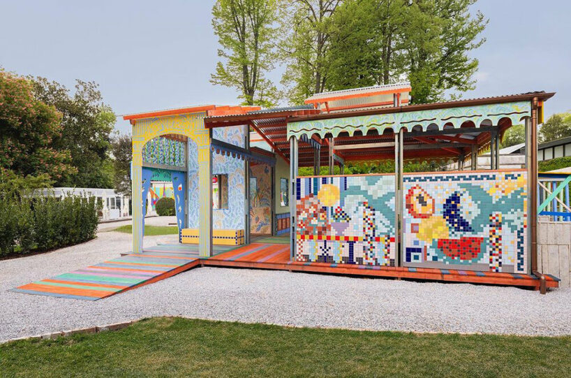 sol calero builds gathering place inspired by latin american motifs for venice art biennale