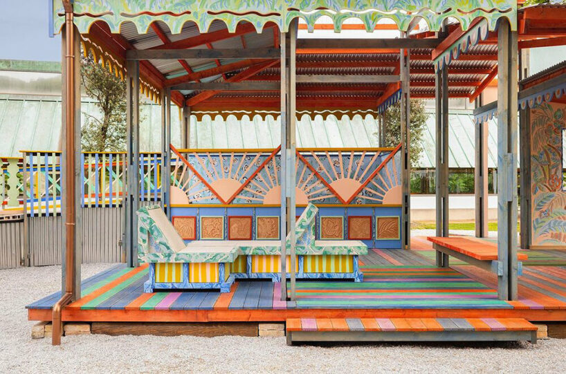 sol calero builds gathering place inspired by latin american motifs for venice art biennale