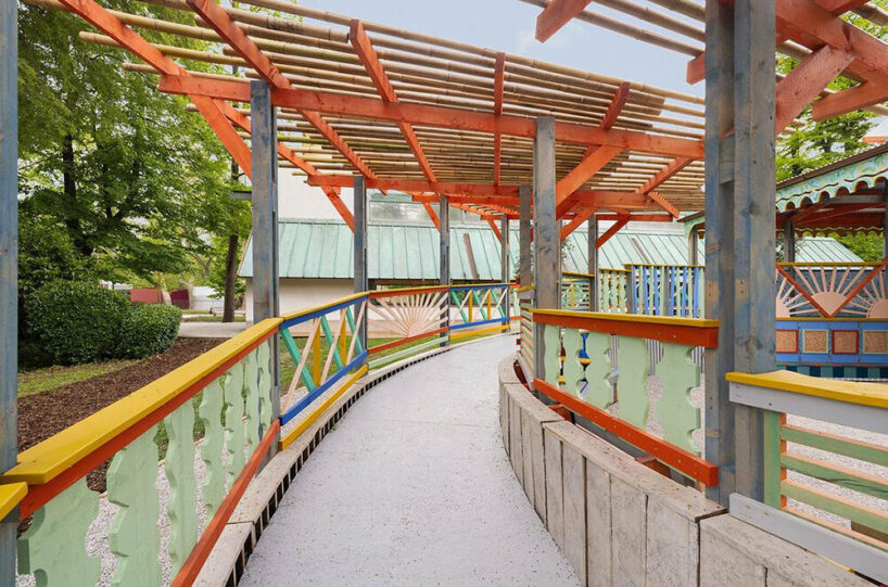 sol calero builds gathering place inspired by latin american motifs for venice art biennale