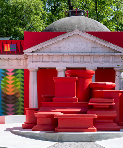 US pavilion traces indigenous history in vivid colors and patterns at venice art biennale