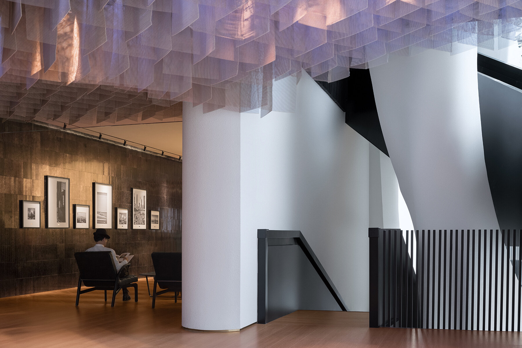 The Veil: Groundwork Sculpts Sinuous Architecture Like Draped Fabric