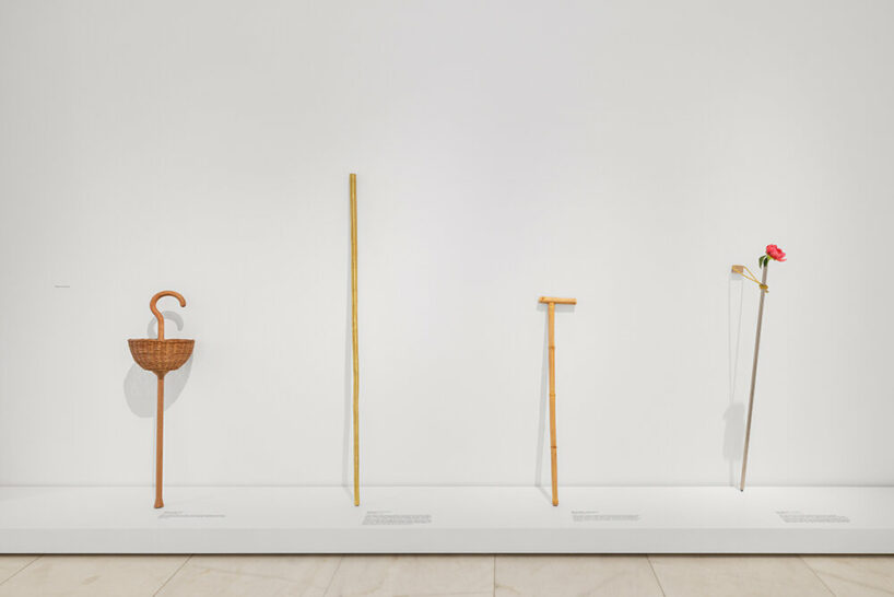 global designers explore the world of walking sticks and canes at milan triennale