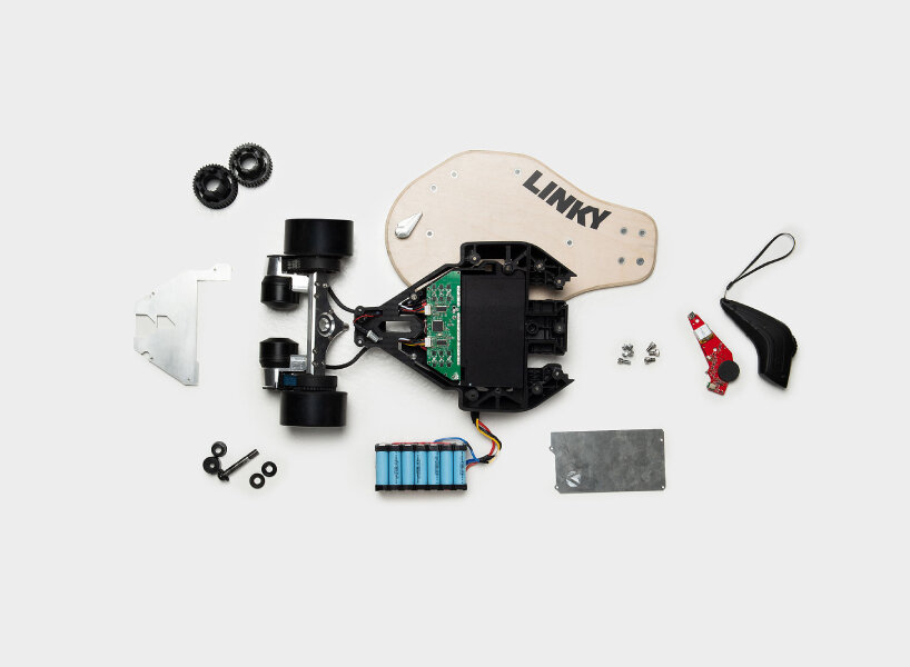 linky 2.0 foldable electric longboard