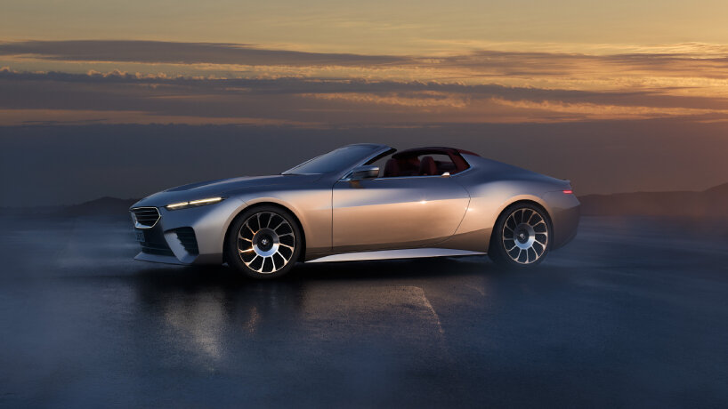 BMW set to produce skytop roadster with colored crystals and leather covered interior