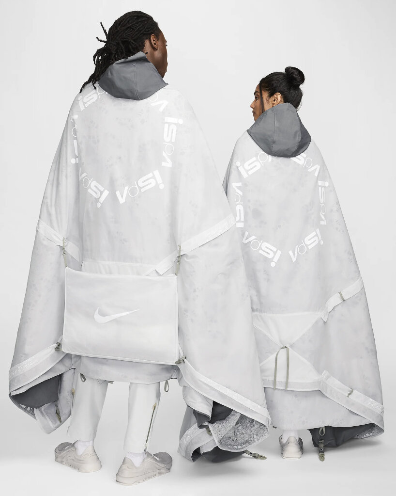 NIKE ISPA's latest poncho can morph into a sunshade or tent