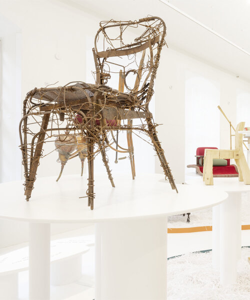 iconic chairs by robert wilson, gaetano pesce, frank gehry & more land at GRASSI museum