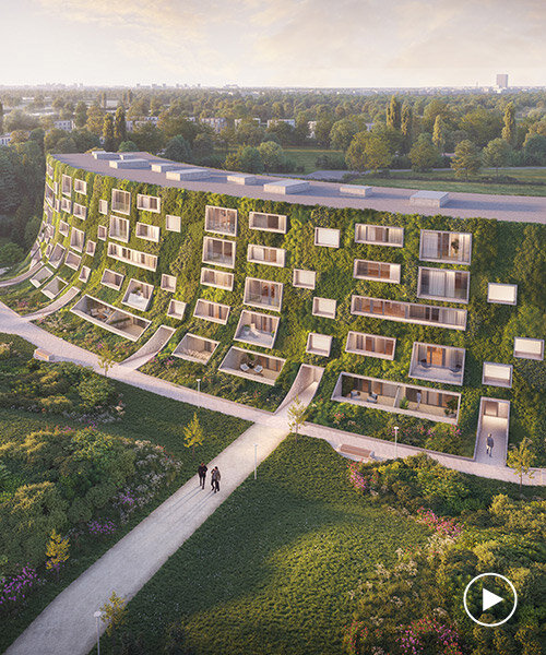 KWK promes plans residential project 'aura' with a sweeping green facade