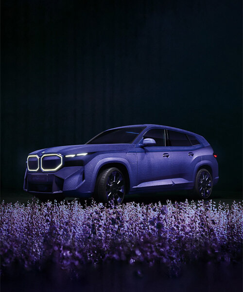 BMW releases XM high-fashion car covered in sequins and velvet for naomi campbell