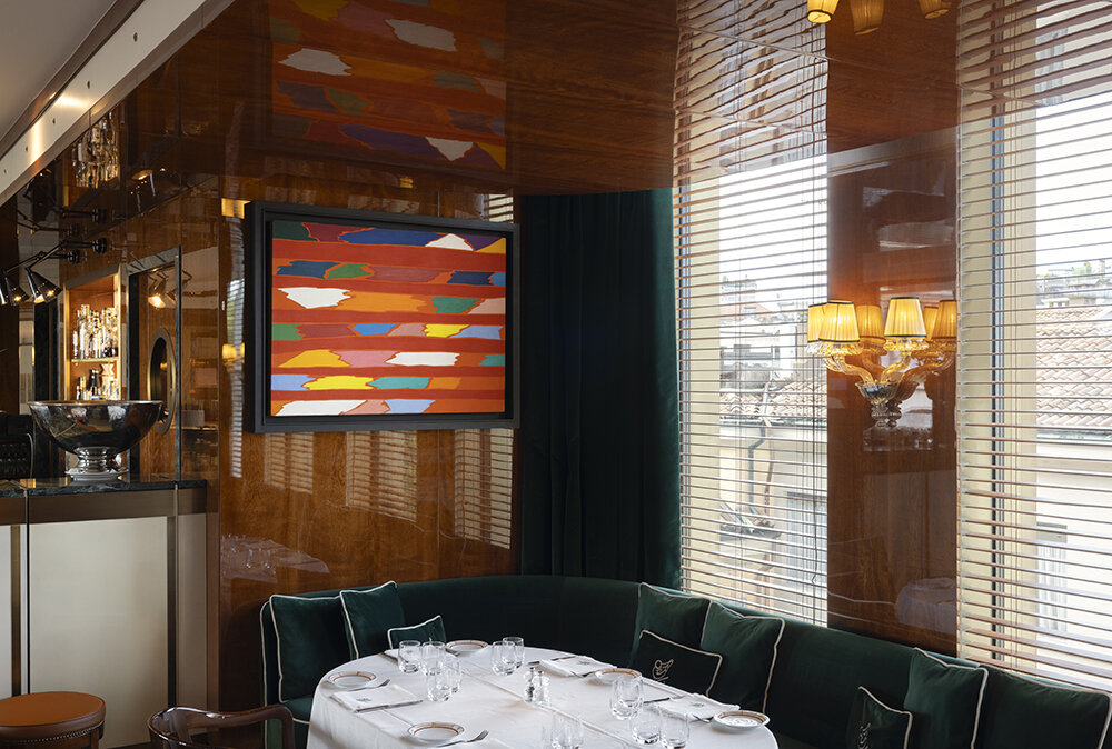 casa cipriani milano's in-house exhibition weaves together historical and modern artists