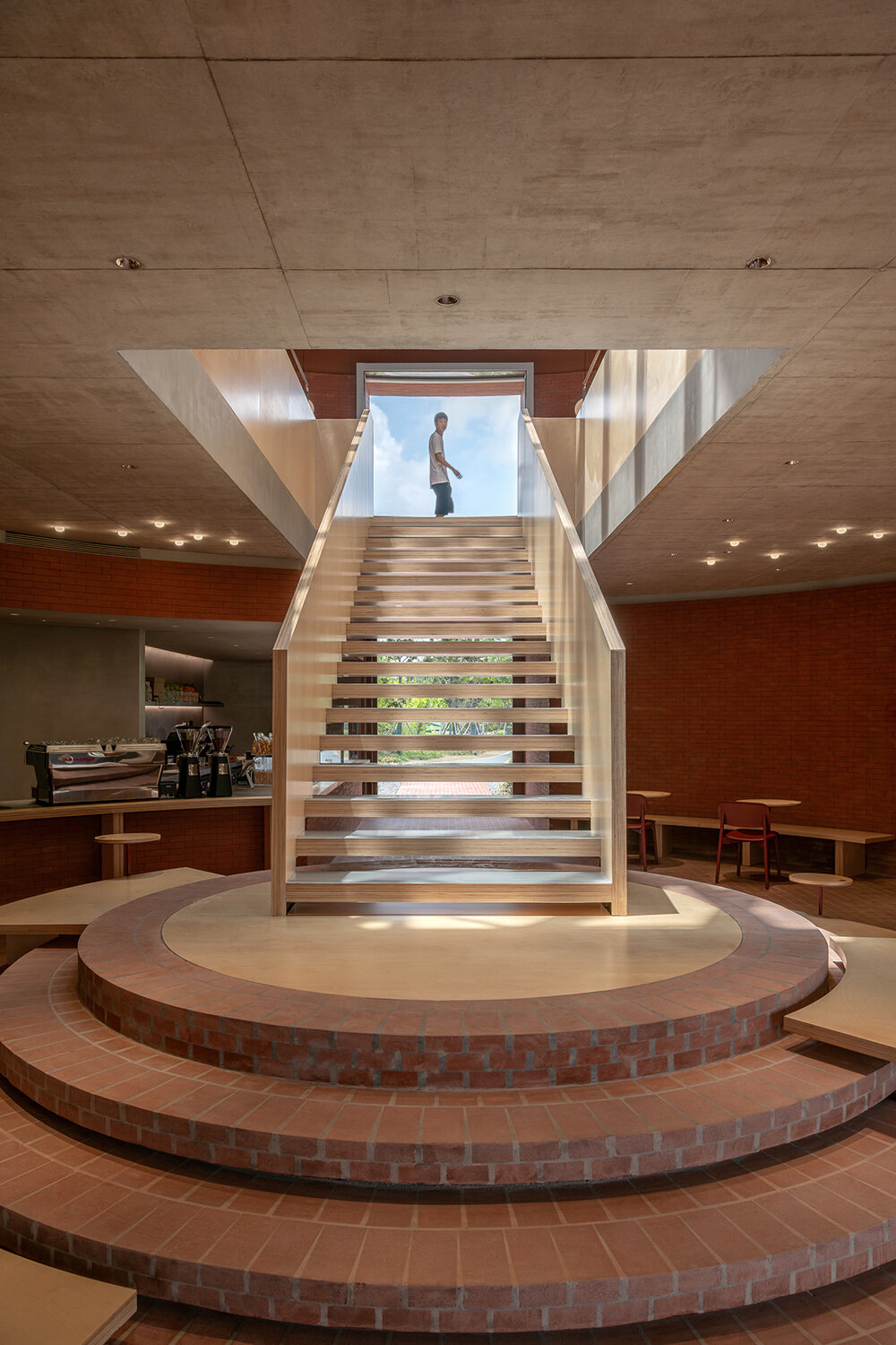 AIM architecture repurposes four oil tanks into a skylit community hub in changzhou