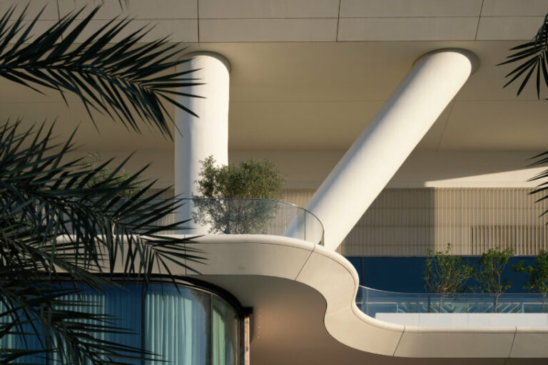 foster + partners' the lana, dorchester collection, opens doors in dubai