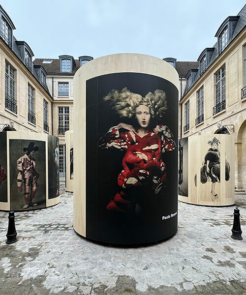 step inside the new dover street market in paris, entirely designed by rei kawakubo