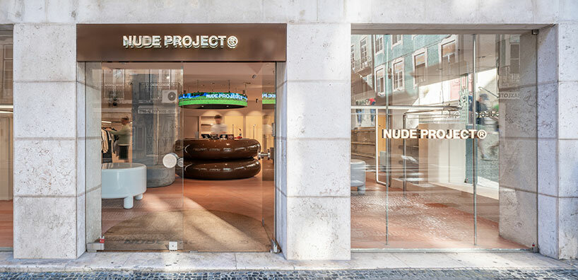 el departamento goes backstage with new nude project flagship store in lisbon