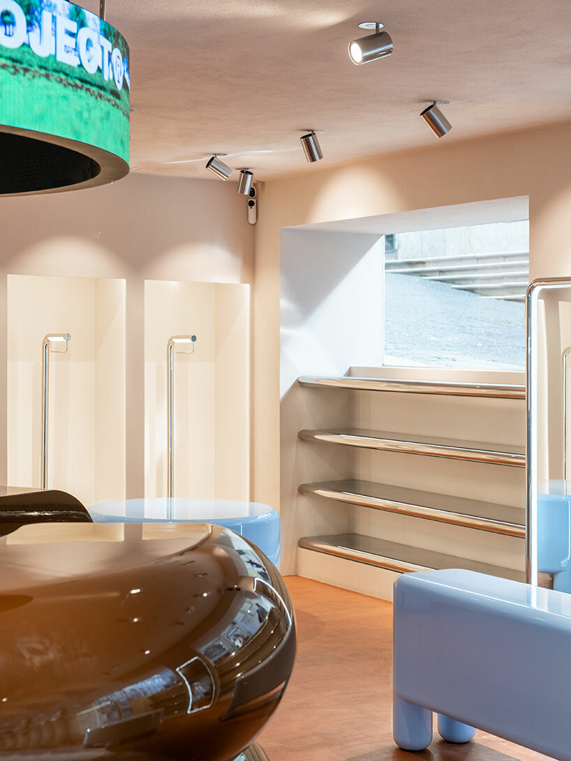 el departamento goes backstage with new nude project flagship store in lisbon