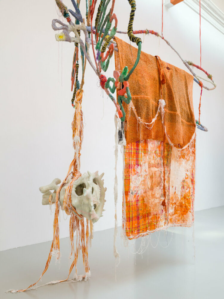 Esculturas de alambre y líneas intrincadas se despliegan en el pabellón francés de la Bienal de Arte de Venecia