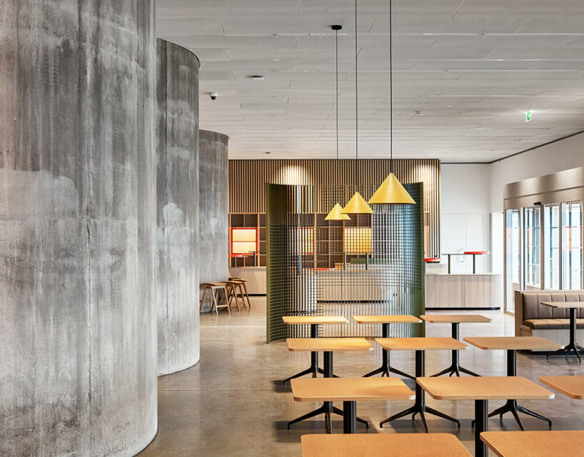 kunstsilo museum takes shape in southern norway as a converted grain silo from the 1930s