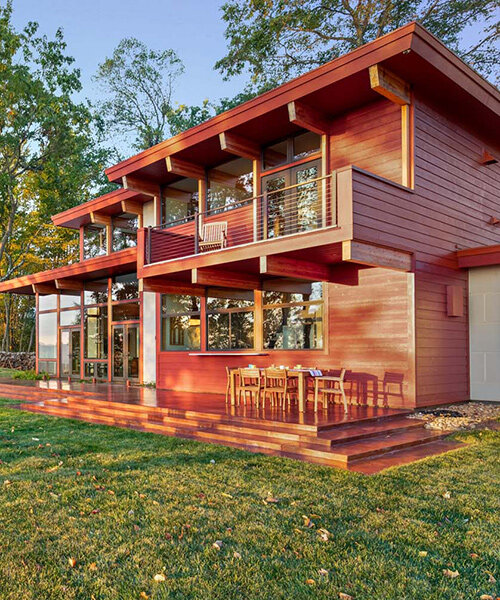 build your own frank lloyd wright house with this kit series by lindal cedar homes