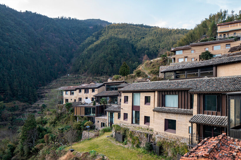 line+ revives an ancient cliff village in China, presenting the Songyang Art Hotel