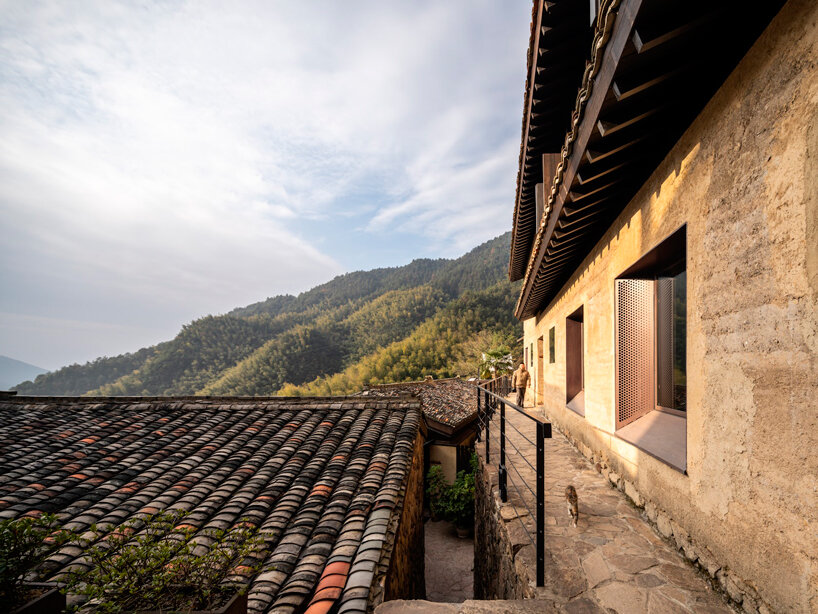 line+ revives an ancient cliff village in China, presenting the Songyang Art Hotel