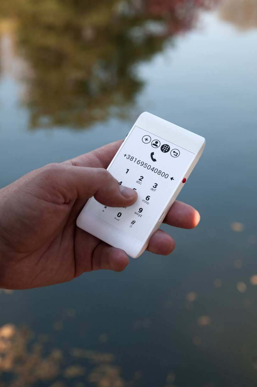 offone 3d-printed phone e-ink display marko lazic