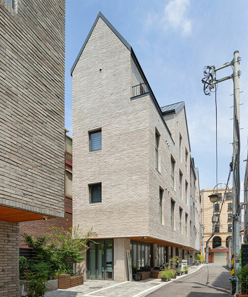 korean co-living develops within brick-clad building complex by urban agency